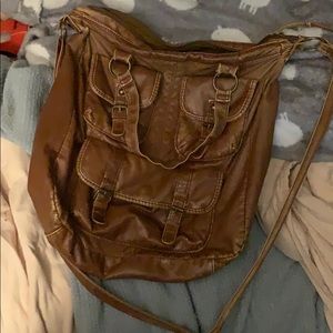 Large leather bag
